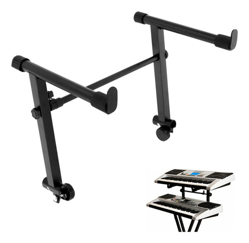 ~ Soporte Universal De Segundo Nivel Para Teclado De Piano