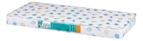 Colchon Cuna De Bebe 60 X 135 X 10 Tela O Impermeable Mixto