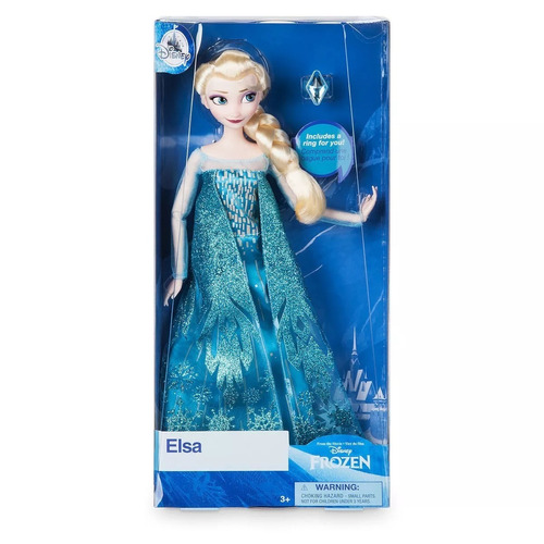 Princesa Elsa Frozen Disney Store Original Replay