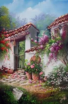 Comprar Cuadro En Oleo Paisajes Para Oficina Sala Comedor Y Alcoba