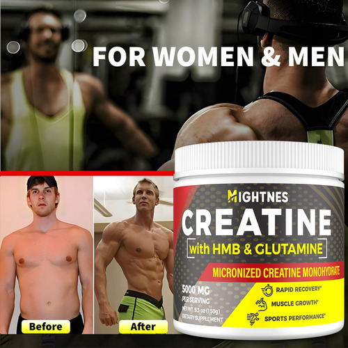 Polvo De Creatina Para Hombres - Creatine Hmb - Creatina Par