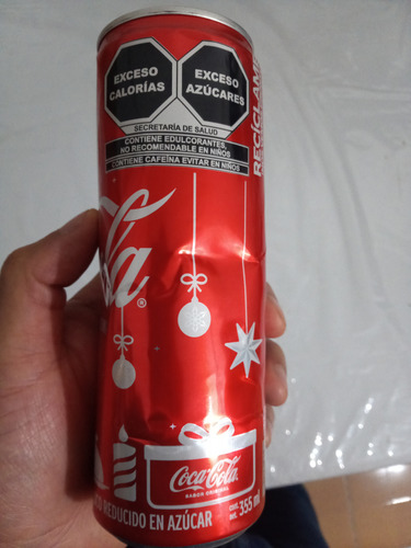 Lata De Coca Cola Con Defecto De Fabrica, Vacía Pero Sellada