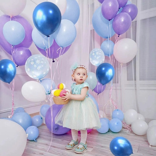 Globos Frozen Set De Arcos Decoracion Cumpleaños Para Fiesta