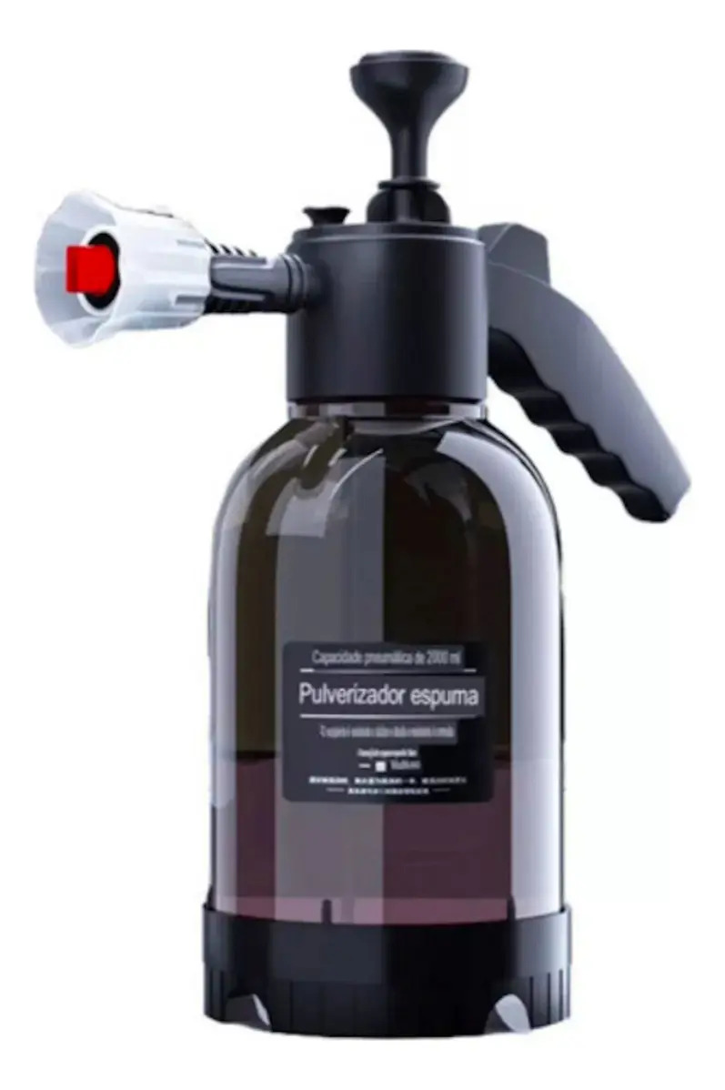 Pulverizador Manual 2L para Espuma e Limpeza Automotiva