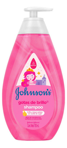 Shampoo Johnson's Baby Gotas De Brillo 750 Ml