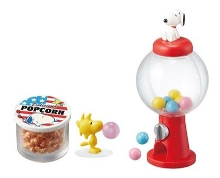 Figura Snoopy Dulces Americanos Re-ment Jp Miniaturas 1 Box