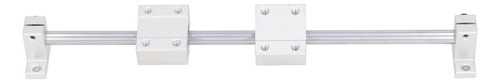 Zx Soporte De Eje Lineal, 4 Piezas, Rodamientos De Bolas
