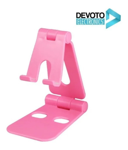 Imagen 1 de 10 de Soporte Atril Celular Apoya Tablet Plegable Base Regulable