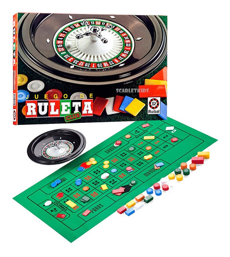 Ruleta Club Juego De Mesa Ruibal Scarlet Kids