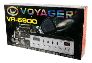 Radio Px Amador Voyager Vr-6900 - 480 Canais - Am/fm/lsb 