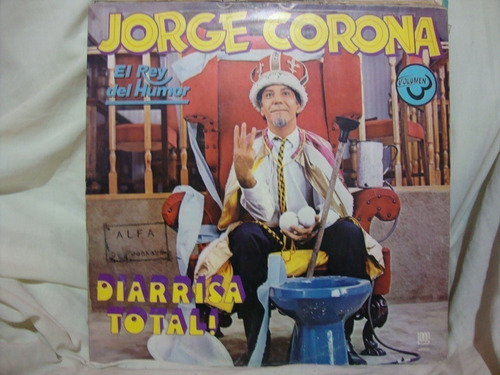 Vinilo Jorge Corona Diarrisa Total Volumen 3 Ll M2