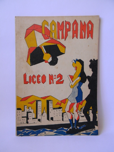 Campana Revista Liceo N° 2 De Niñas Valparaíso 1970