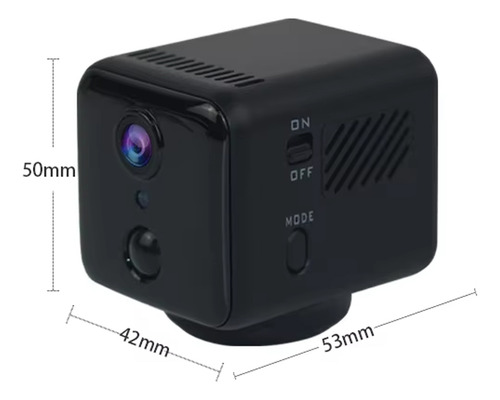 Mini Cámaras De Vigilancia Full Hd De Visión Nocturna Portát