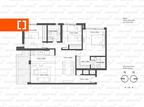 Venta De Apartamento Obra Construcción 3 Dormitorios En Malvín, Distrito M T1 Unidad 1607