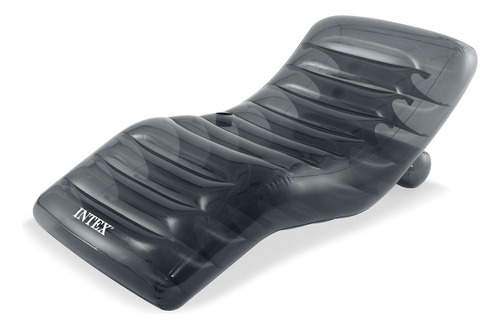 Colchoneta Reclinable Inflable Gris Intex