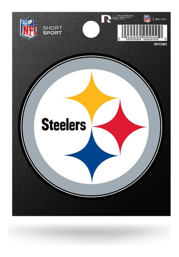 Calcomanía Corta Deportiva De Pittsburgh Steelers De N...