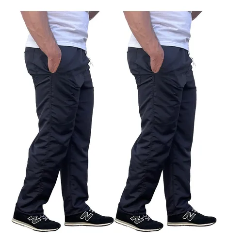 Calça esportiva masculina tactel 2025