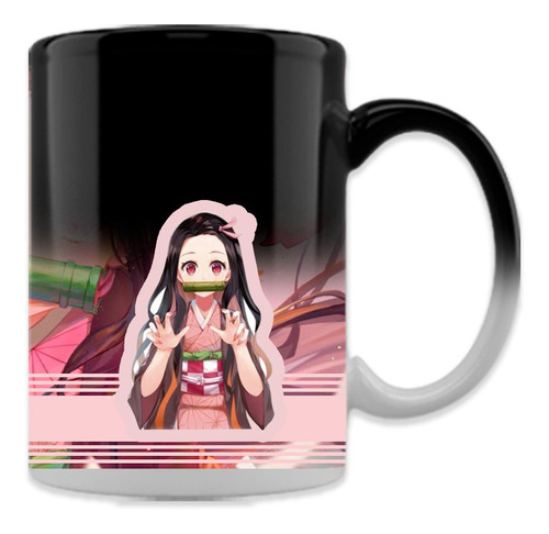 Taza Magica Nezuko Kamado Kimetsu No Yaiba