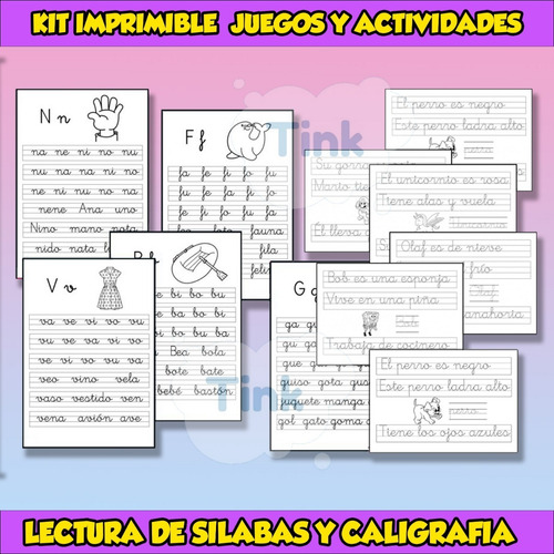 Kit Imprimible Juegos Y Actividades
