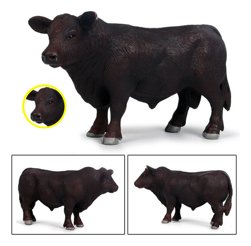 Figuras De Animales De Ganado De Simulación De Pvc, Estática