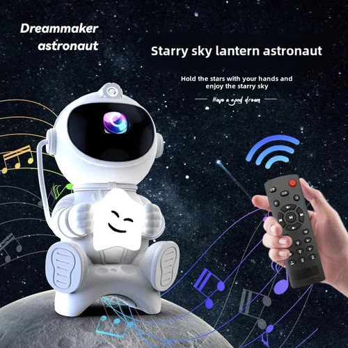 5w - Modelo De Avión Bluetooth - Nuevo Proyector Astronaut S