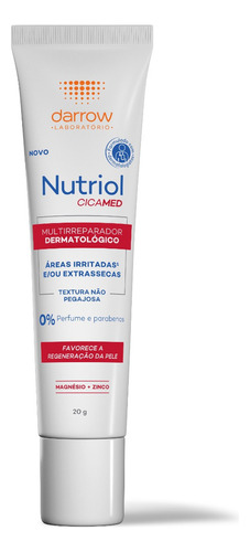 Creme Multirreparador Nutriol Cicamed 20g Darrow