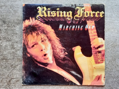 Disco Lp Yngwie J. Malmsteen's - Marching Out (1985) R5