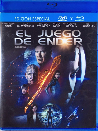 El Juego De Ender / Blu Ray / Harrison Ford / 2013
