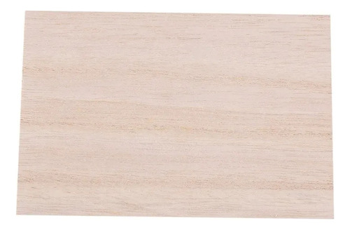 Láminas De Madera Para Balsa, 10 Unidades, 150 X 100 X 2 Mm,