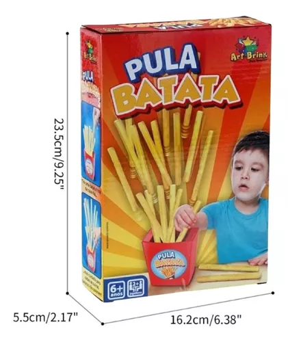 Kit Pula Batata + Jogo Pinguim Numa Fria Art Brink Criança