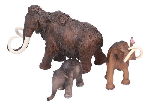 Figura De Animales De Plástico Simulado Regalo Modelo Mamut