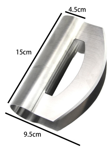 Cuchillo Picador De Cocina De Acero Inoxidable, Picador