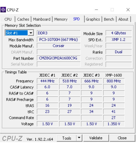 Imagem 4 de 5 de Memória Ram Corsair Vengeance 4gb Ddr3 1600mhz