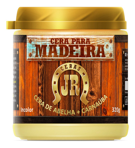Cera De Abelha E Carnaúba Para Madeira Jr - Móveis E Tábuas