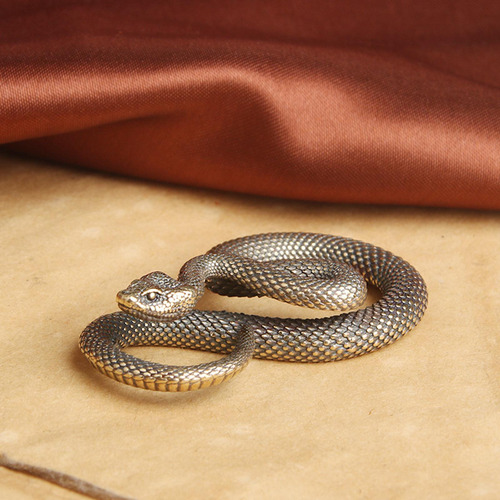 Llavero De Serpiente Colgante Feng Shui Decoración Del