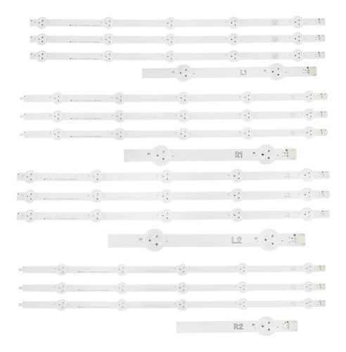 Barra De Led Compatível C/ Modelo 50ln5400 50ln 5400 50 Ln