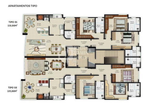 Imagem 14 de 15 de Marina View Residence Frente Mar - 00047