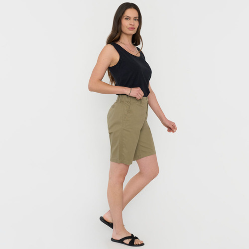Short Mujer Bermuda Verde Corona