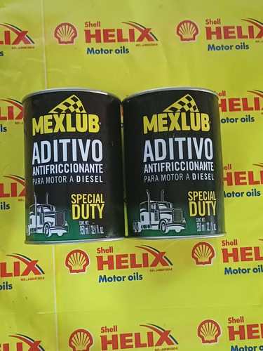 Aditivo Antifricion Mexlub Para Motores Diesel