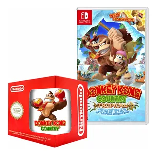Donkey Kong Country Tropical Freeze Nintendo Switch Y Taza 2