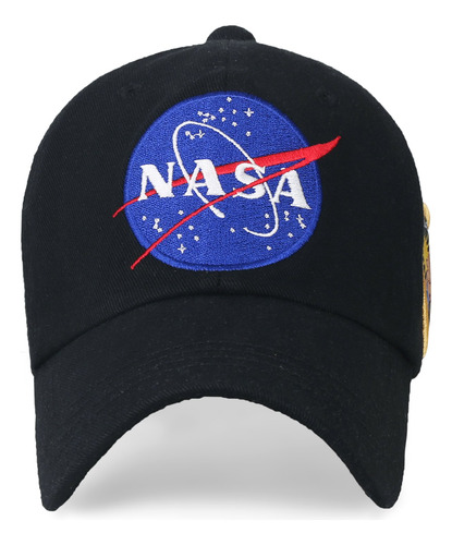 Gorra De Béisbol Ililily Nasa Meatball Bordada Con El Logoti