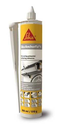 Sika Anchorfix 1 Adhesivo Poliester X 300 Ml Anclaje Químico