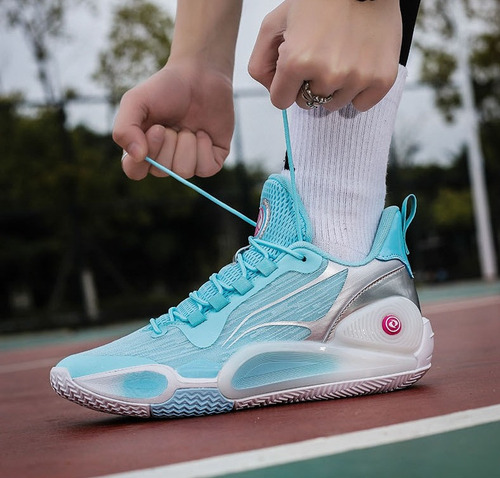 Zapatillas Baloncesto Transpirables Resistentes Al Desgaste.