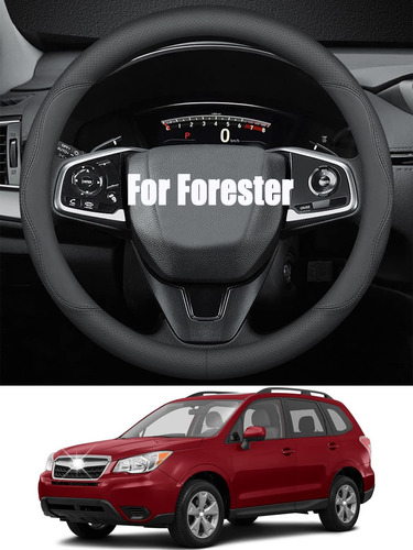 Funda Cuero Premium Para Volante Subaru Forester 2015 Estilo