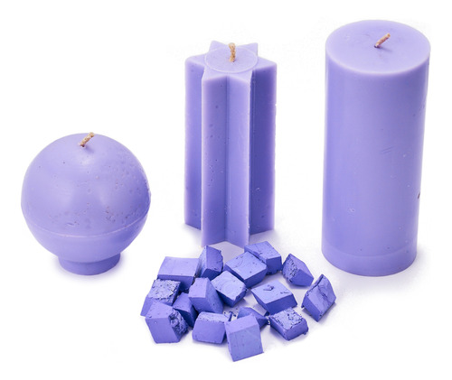 Candle Shop - Pastel Purple Dye For 45 Lb Of Wax - Candle Dy