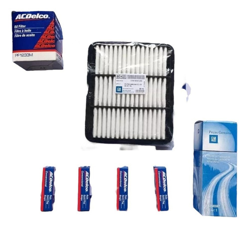 Kit Filtros Aire Aceite Gasolina  Pontiac Matiz G2 2015 2016