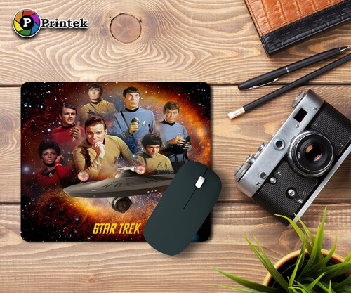 Mouse Pad Star Trek Serie Clasica -varios Modelos- Printek 