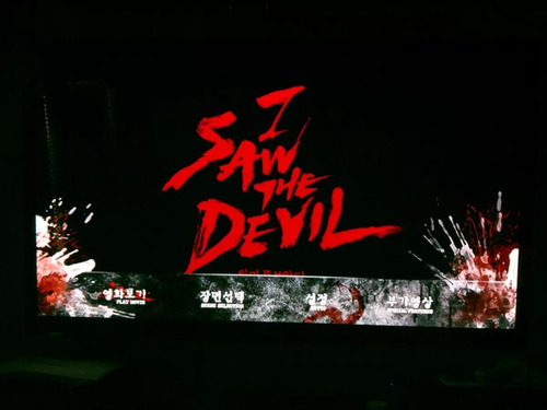 I Saw The Devil / Ed. Ltda. Numerada #0010/ Leer Descripcion (Usado)