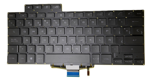 Teclado Compatible Con Asus Rog G15 Ga503 Ga503qr Gu603
