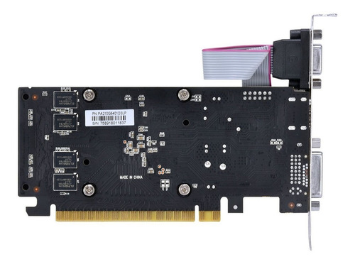 Imagem 6 de 7 de Placa De Vídeo Nvidia Pcyes Gt210 1gb 64bits Hdmi Dvi Vga